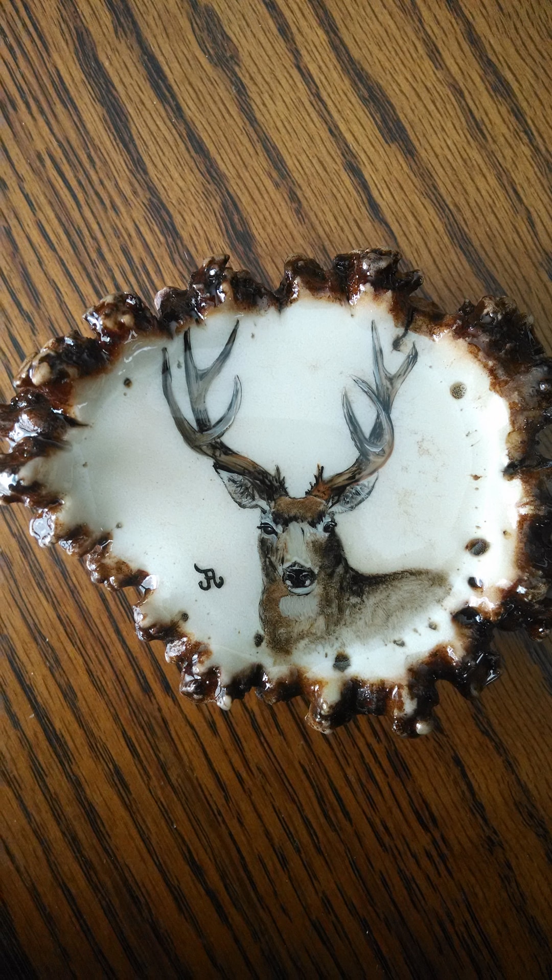XL Antler Belt Buckle Hand Painted Mule Deer Buck original Artwork Extra Large 4 Wide Genuine Elk Antler Burr Collectible Antler Art Etsy Canada