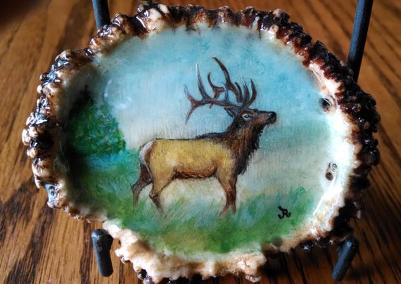 Elk antler belt buckle hotsell