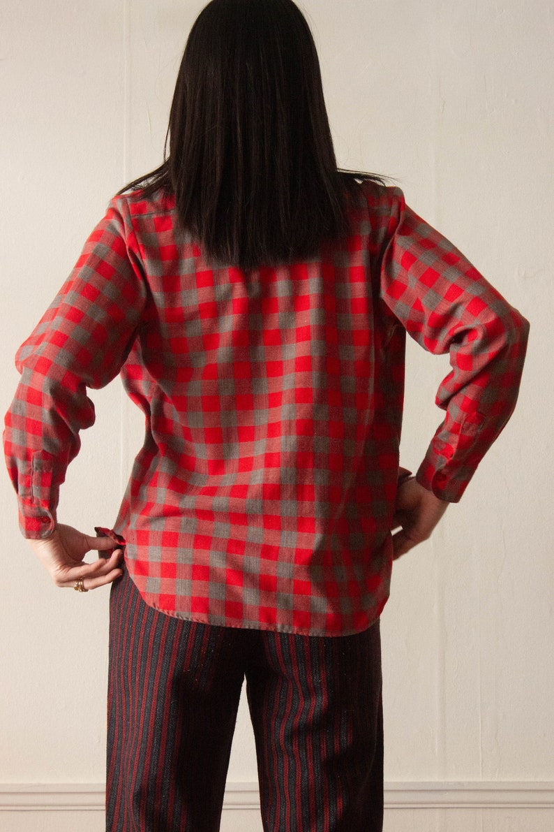 Early 1980s French Connection Plaid Button Down image 3