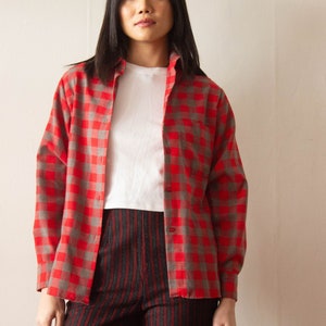 Early 1980s French Connection Plaid Button Down image 1
