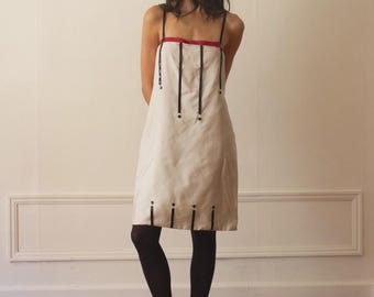 Vintage Prada Azure Blue Cotton Poplin A-line Dress - Etsy