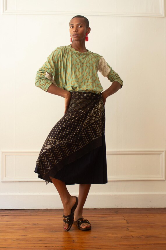 1981 Vivienne Westwood World's End Pirate Squiggle Print T