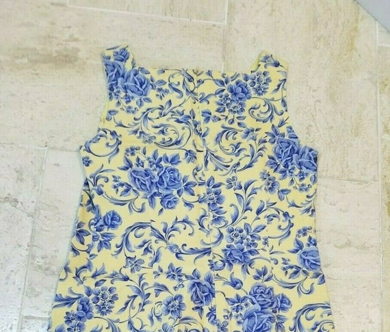 talbots yellow dress