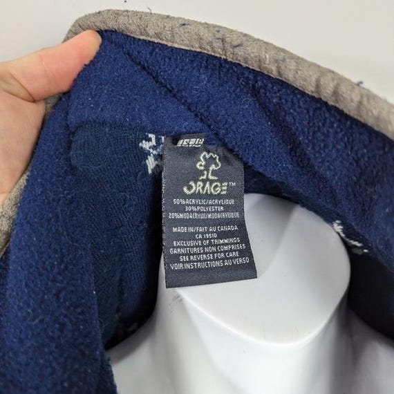 Vintage Fuzzy Fleece 1 4 Zip Sweater Snowflake Pullover Size Xl Etsy UK