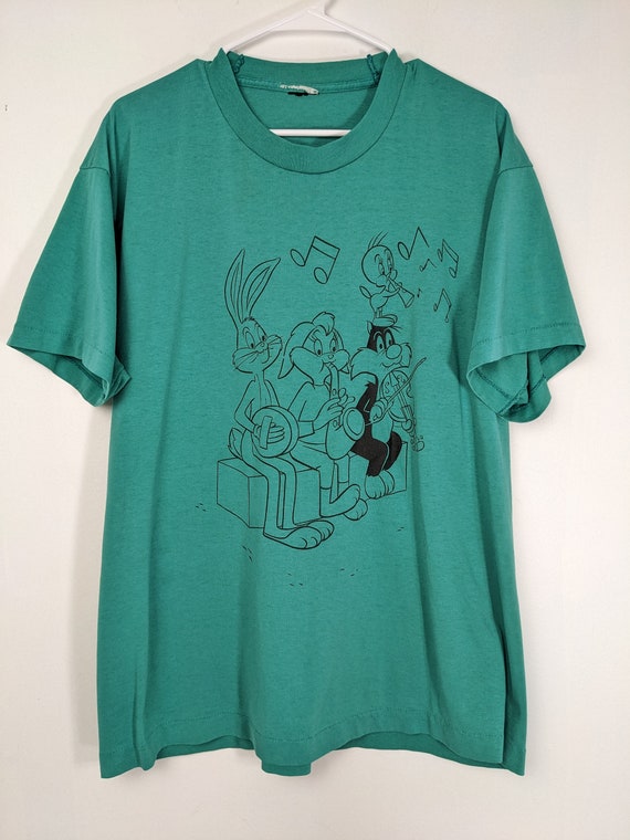 Vintage Looney Tunes t-shirt Single stitch, Bugs … - image 1