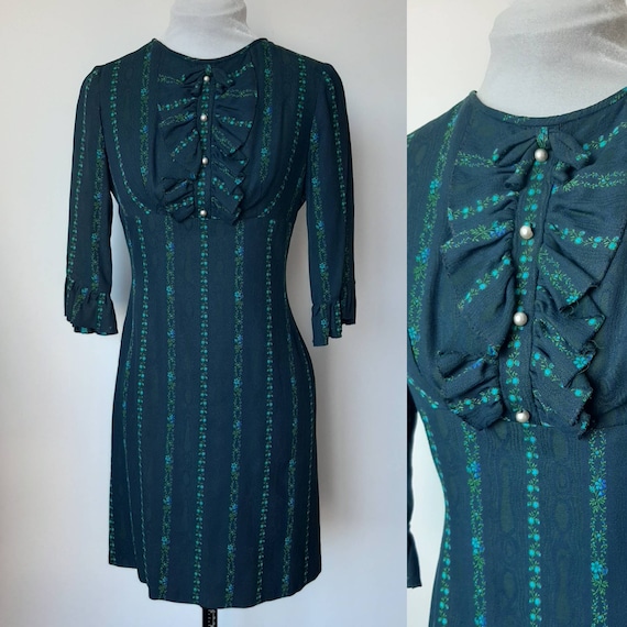 Vintage 1960's go go dress, DollyRockers Made in E