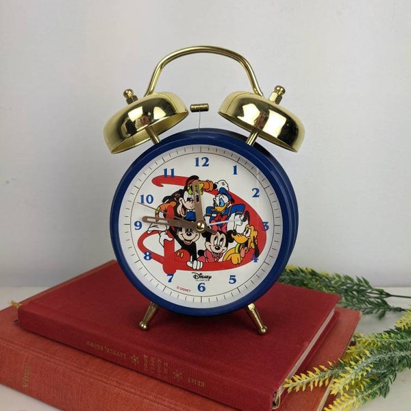Mickey Mouse Alarm Clock Etsy