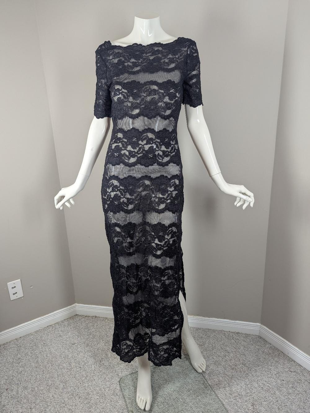 Sheer Fitted Bodycon - Etsy