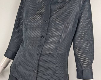 Mesh Button Up - Etsy