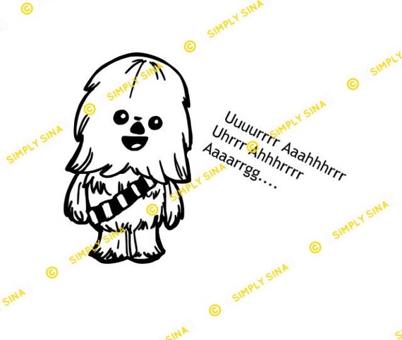 Baby Chewbacca Etsy
