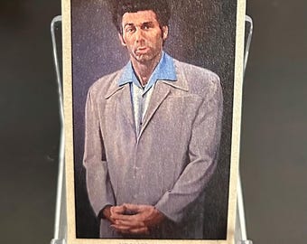 SEINFELD Cosmo Kramer MINI T206 style tobacco baseball card - custom parody art