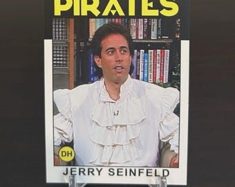 SEINFELD Puffy Shirt - Pirates -  Custom Parody Baseball Card