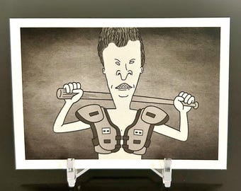 BUTTHEAD 1990 Bo Jackson Custom Parody Baseball Card