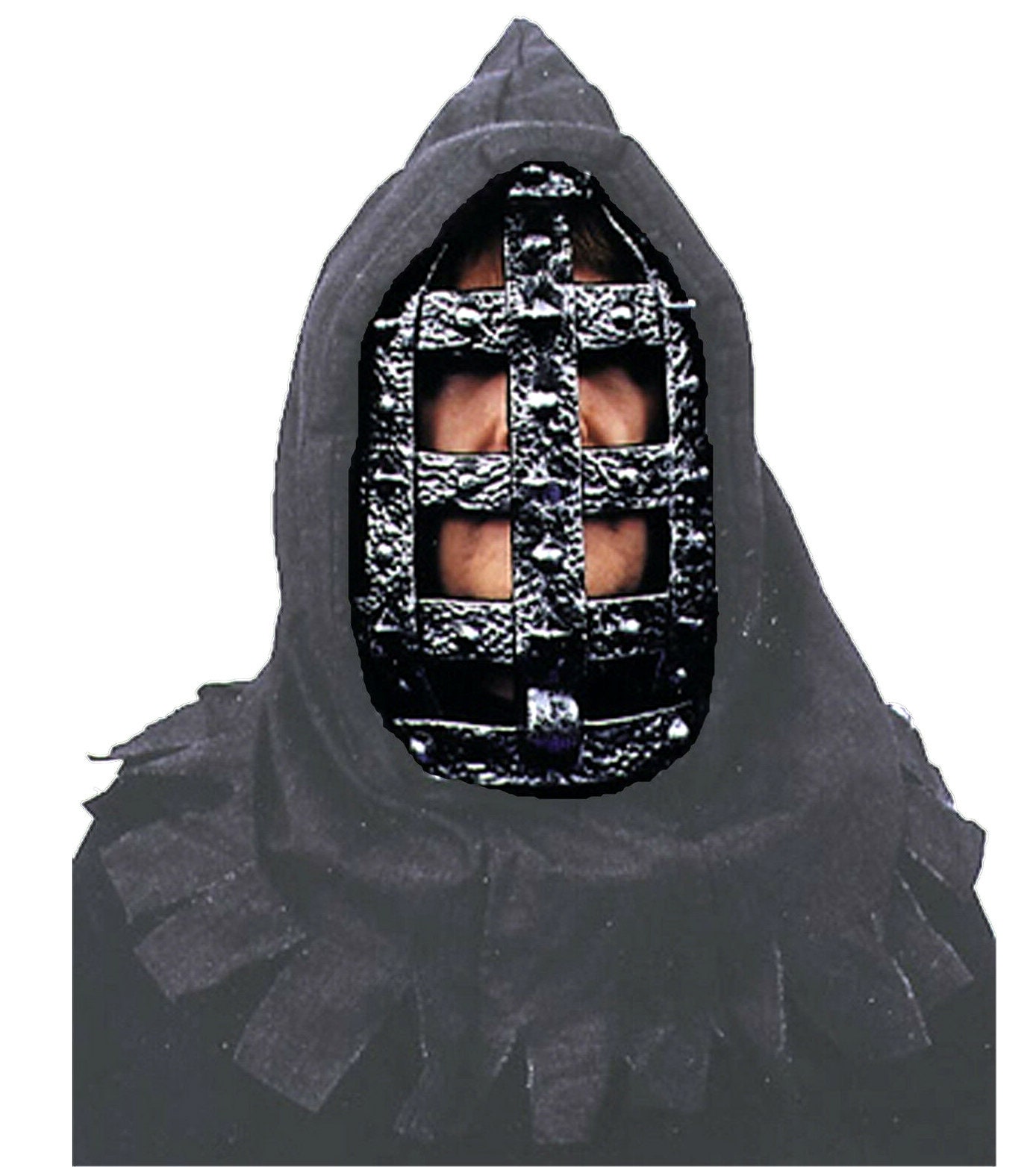 Medieval GothicHOODED EXECUTIONER IRON maskSteampunk Cosplay Etsy
