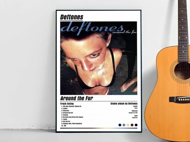 Deftones Around the Fur Album Cover Poster Etsy