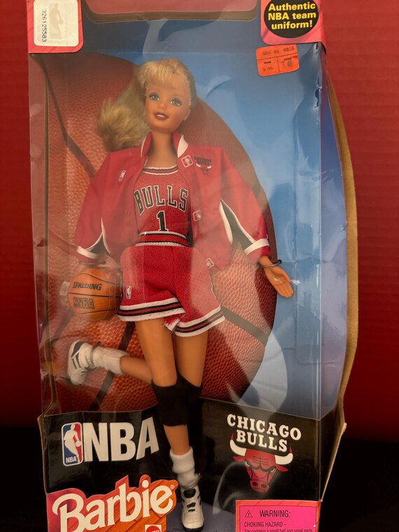 1998 NBA Chicago Bulls Barbie Etsy
