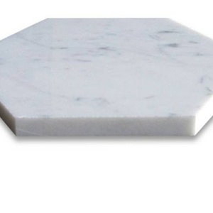Handmade Stone Hexagon  Tray/Trivet Available in A variety of stone types and colors marble, granite, Limestone etc... Free Shipping