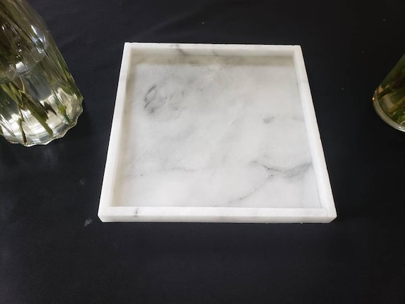 Free Shipping Beautiful perfect for a housewarming gift. height Handmade Nero Marquina Marble Tray 10 × 6 3/4 x 1 Free Shipping Beautiful perfect for a housewarming gift. height Handmade Nero Marquina Marble Tray 10 × 6 3/4 x 1