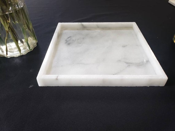 Free Shipping Beautiful perfect for a housewarming gift. height Handmade Nero Marquina Marble Tray 10 × 6 3/4 x 1 Free Shipping Beautiful perfect for a housewarming gift. height Handmade Nero Marquina Marble Tray 10 × 6 3/4 x 1