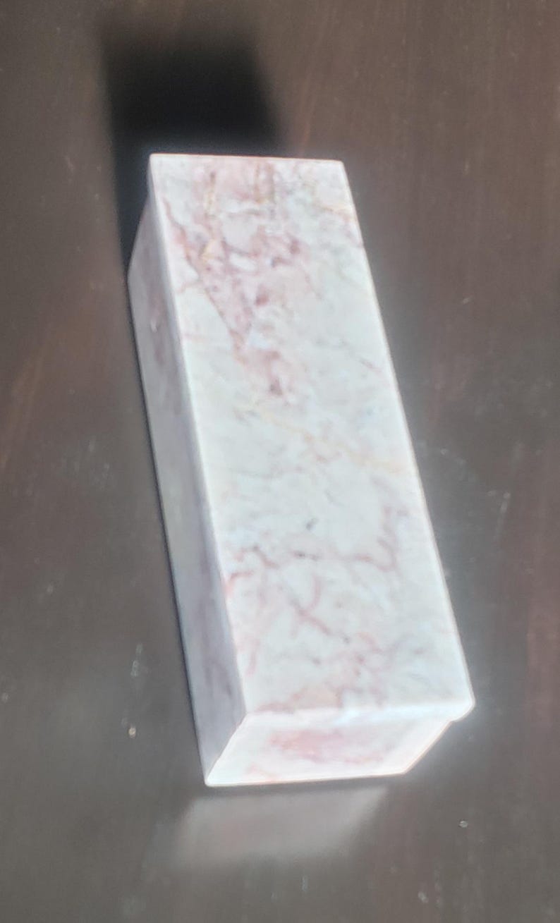 Dynasty Cream marble box weekly pill box 7"×2 1/4" height 2 3/8" box with weakly pill organizer FREE SHIPPING image 10