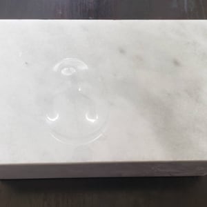Handmade Ocean Silver Marble Box 8&quot;×5&quot; height 2 1/2&quot; or message for custom size (personalization available) Free Shipping