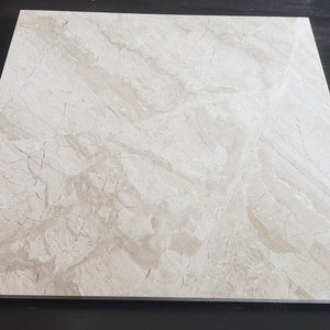 Royal Beige Marble Squares 6"-24" Trivets / Tabletops / Decorative Marble Pieces in many sizes FREE SHIPPING
