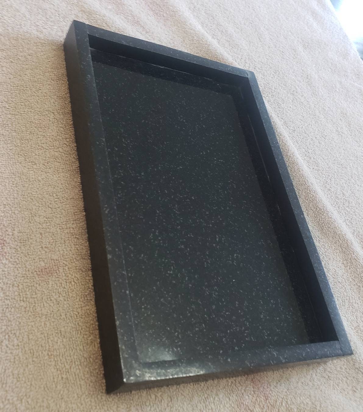 Handmade Absolute Black Granite Tray 10 6 3/4 x Etsy