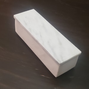 Marble Box weekly pill organizer box 7"×2 1/4" height 2 3/8" available in a variety of stone types with weakly pill organizer FREE SHIPPING