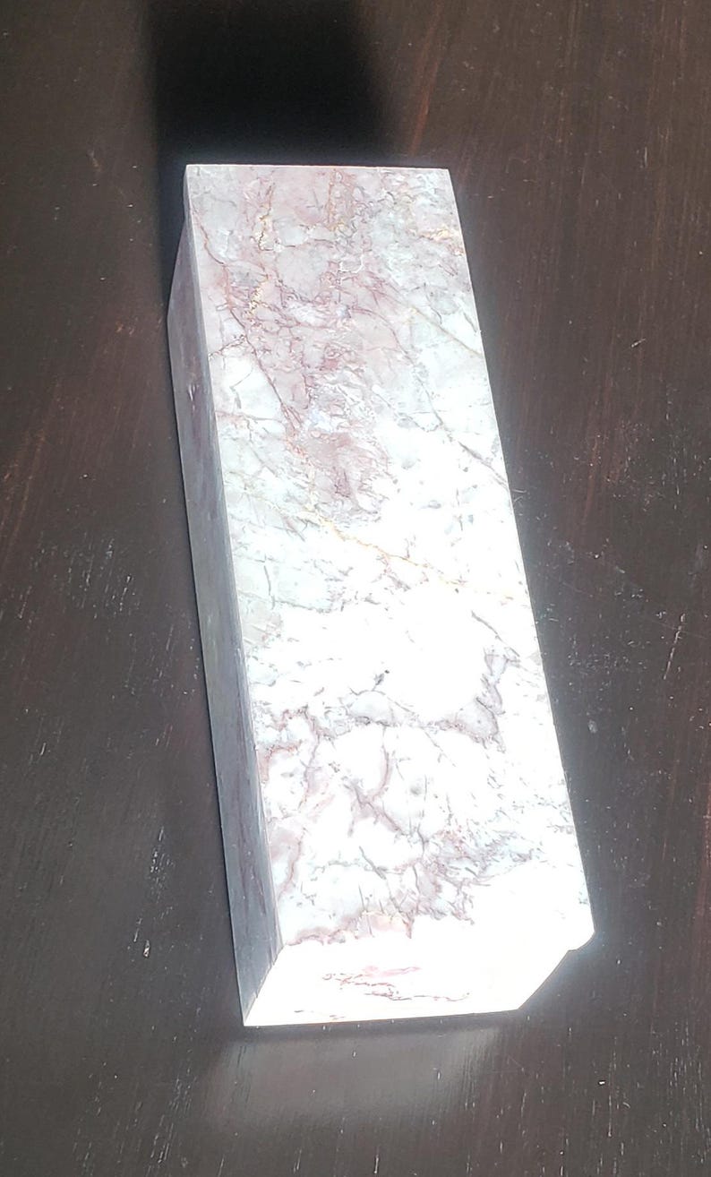 Dynasty Cream marble box weekly pill box 7"×2 1/4" height 2 3/8" box with weakly pill organizer FREE SHIPPING image 11