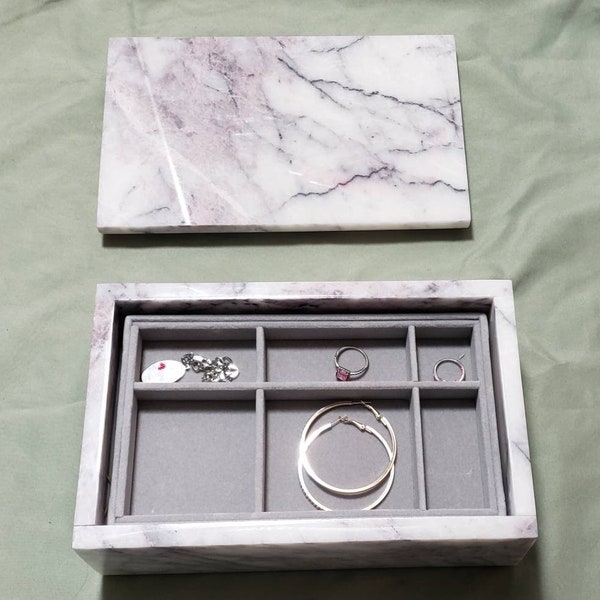Marble Jewelry Etsy