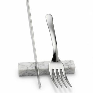 Marble silverware place setting holder set of 6 elegant addition to your dinning table Free Shipping