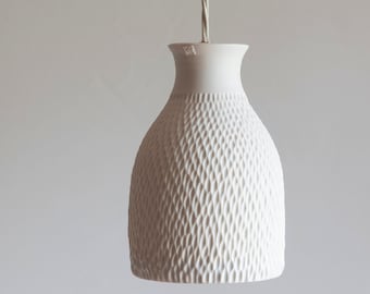 Porcelain lamp "VANDA concave"