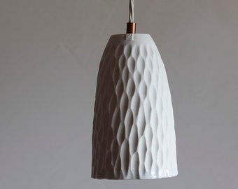 Porcelain lamp "MEDA convex"