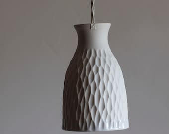 Porcelain lamp "MEDA concave"