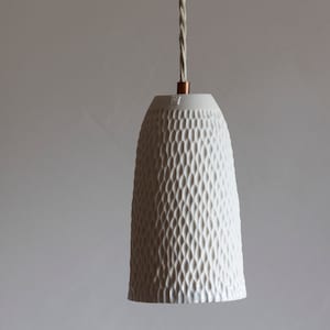 Porcelain lamp "VANDA convex"