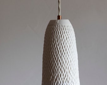 Porcelain lamp "VANDA convex"