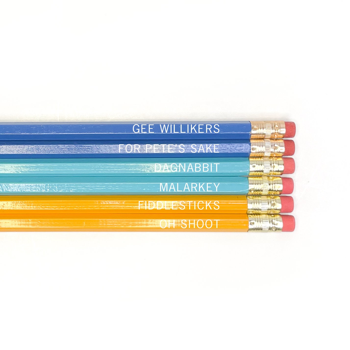 Adult Humor Pencils, Gag Gift Engraved Pencils, Funny Pencils
