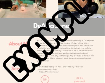 Modèle de kit de médias sociaux