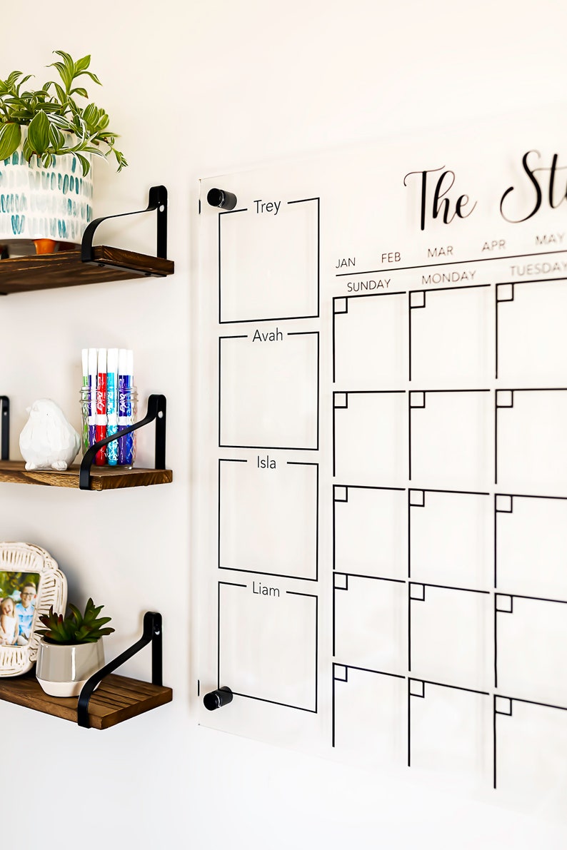 Customizable Digital DIY Calendar SVG for Vinyl Cut Etsy