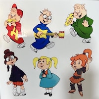 Chipmunks (2 Sticker Pack) - Etsy