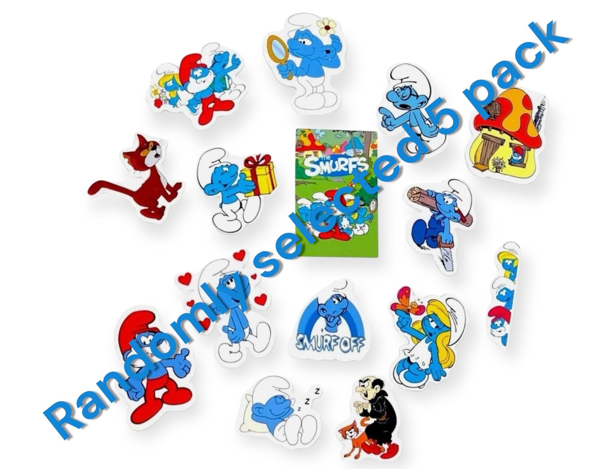 Smurf stickers - Etsy 日本