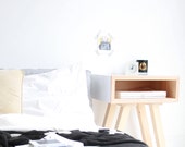 DOLLY BEDSIDE - midcentury modern side table, scandi