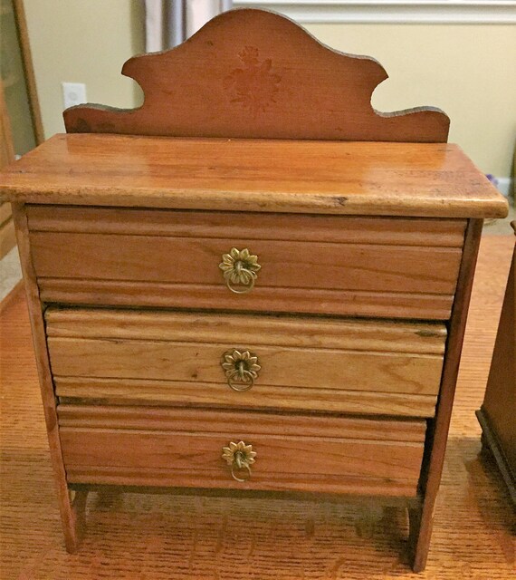 Two 2 Vintage Salesman Sample Dressers Buy One Or Make An Etsy