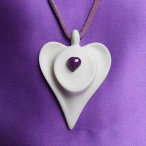 Guardian Angel necklace, handmade using crystals and blessed with angelic energy