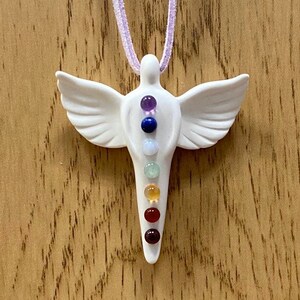 Chakra Empowerment Necklace handmade with crystals