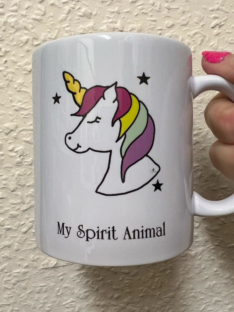 My Spirit Animal MUG various designs can be personalised image 10