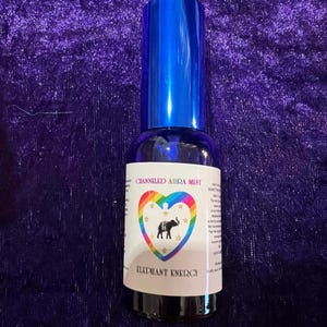 Elephant Animal Spirit Energy-spray Channeled Aura Mist met gratis positiviteitskaart