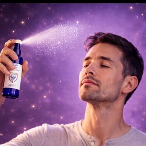 CLEAR MIND & MEDITATE Energy Aura Mist Spray with Free Positivity Card