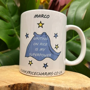 Superpower superhero Personalised Mug