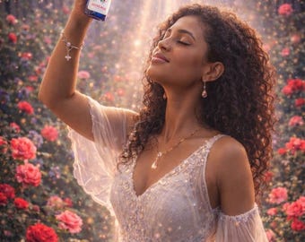 Rosebud Aura Mist – Channeled Spray for Calmness, Protection, Meditation, Stress Relief